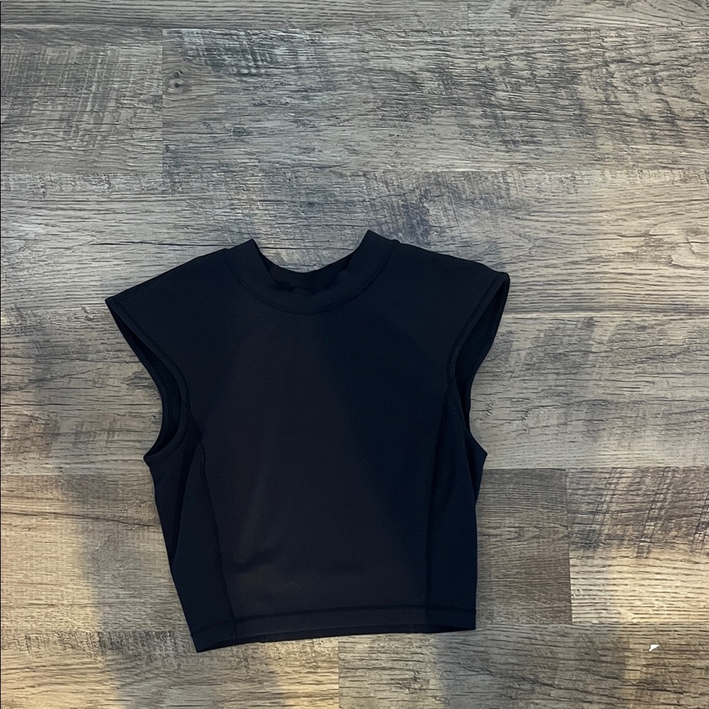 lululemon athletica Black Muscle Tee